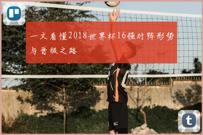 一文看懂2018世界杯16强对阵形势与晋级之路